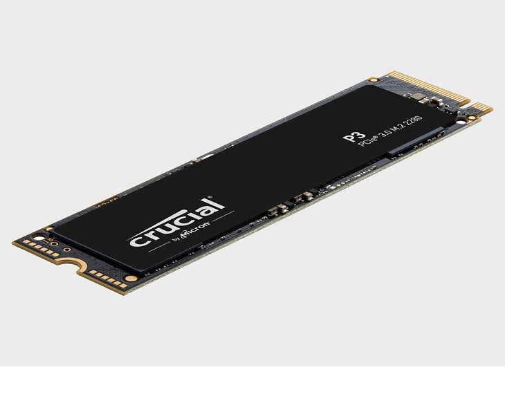 Crucial P3 SSD M2 NVme 500GB