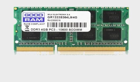 GoodRam DDR3 SODIMM 1333 MHz 4GB CL9