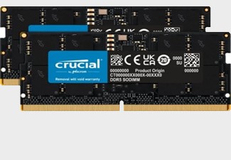 Crucial DDR5 SO-DIMM 4800MHz (2x8GB) CL40